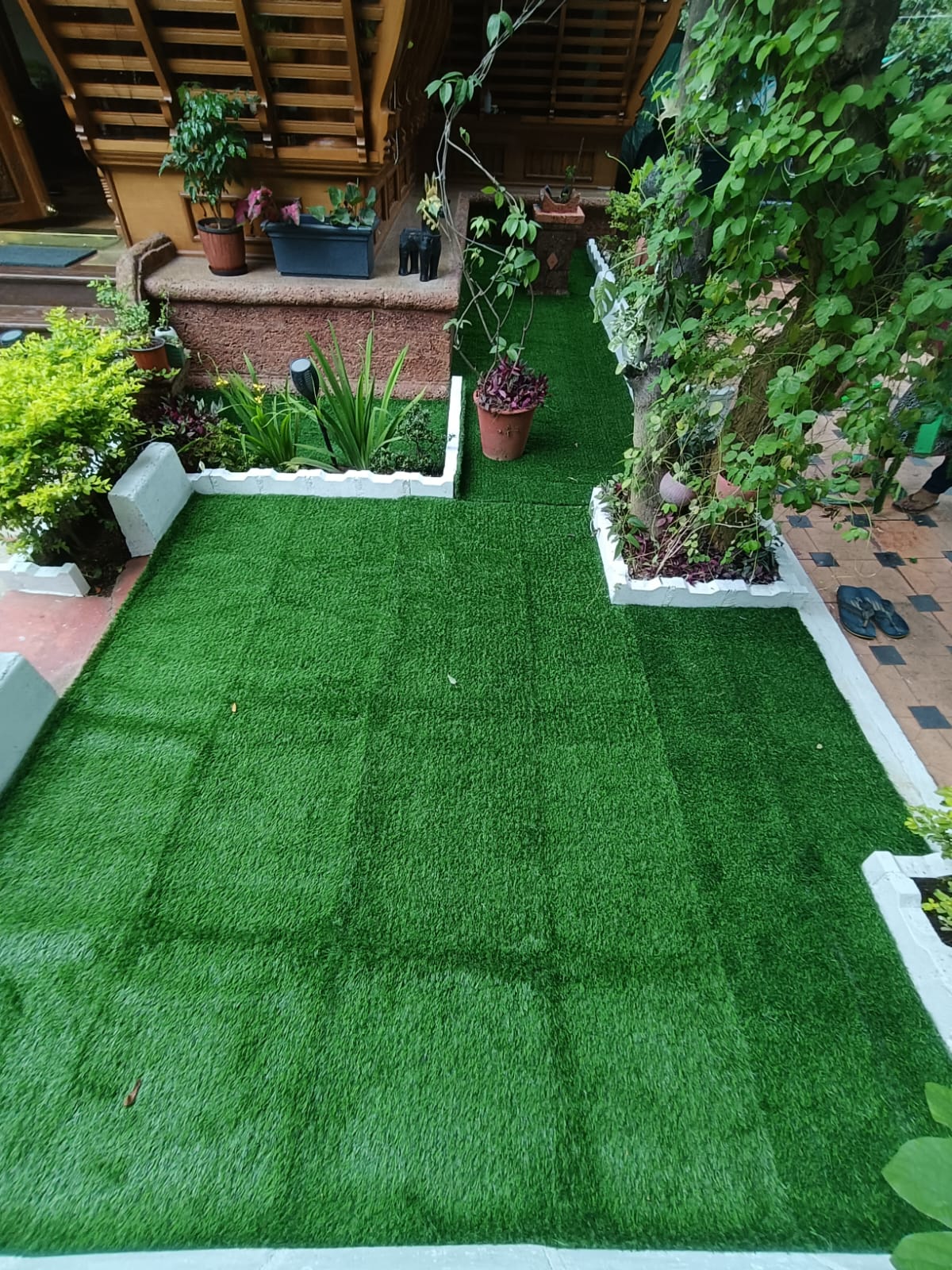 astro turf artificial grass for gardens