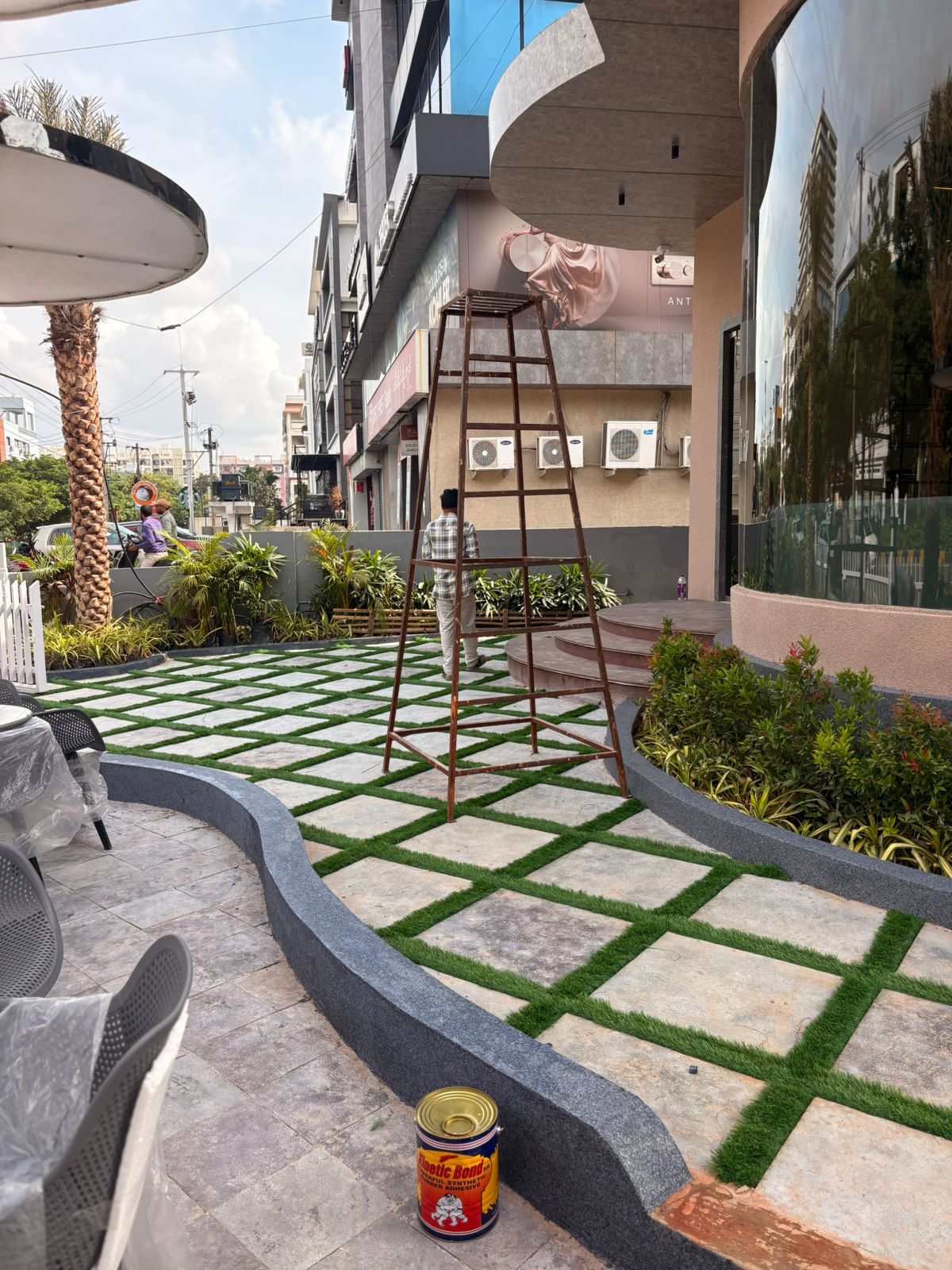 ultra density synthetic grass for lawns