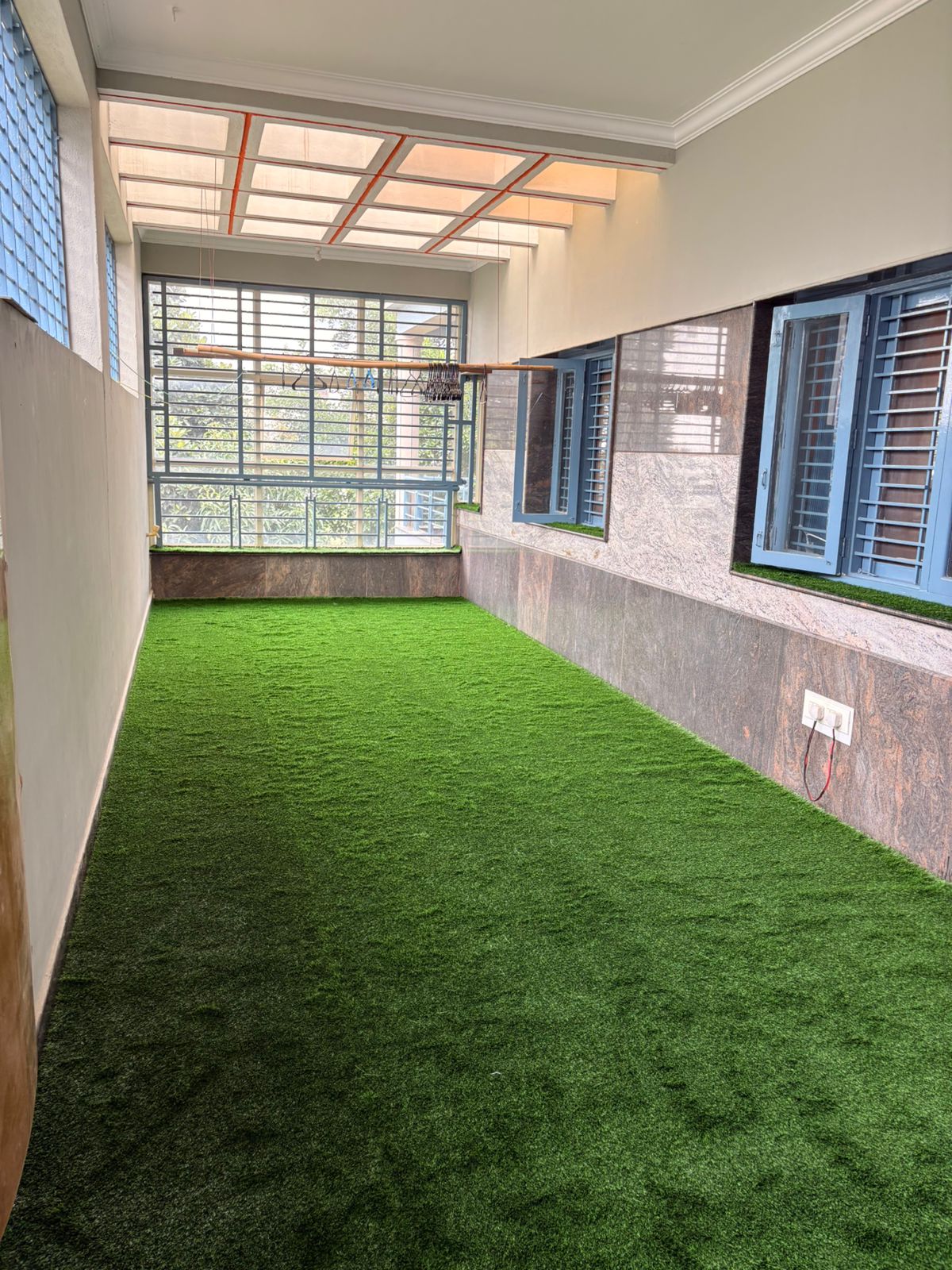 ultra density synthetic grass for lawns