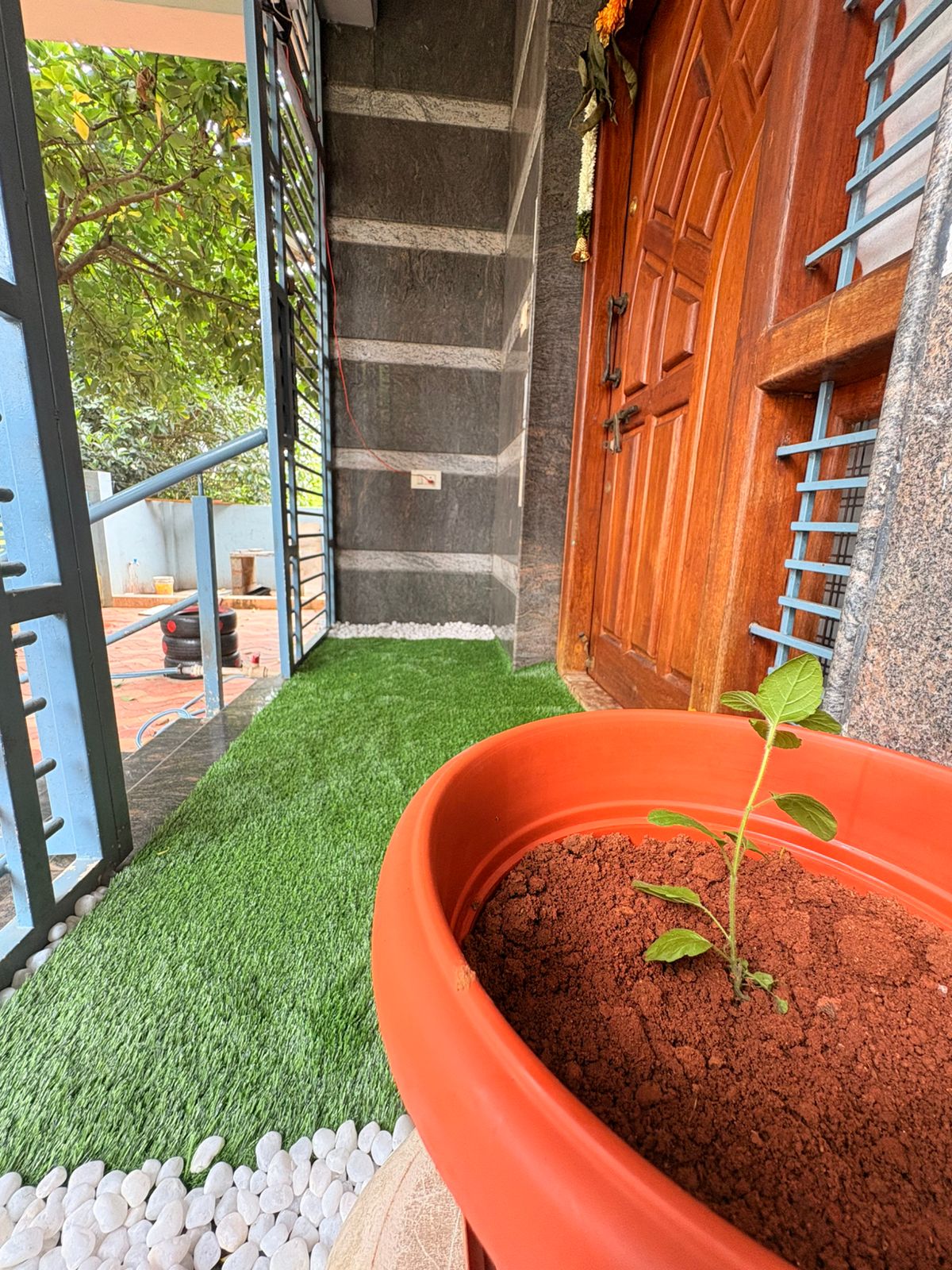 ultra density synthetic grass for lawns