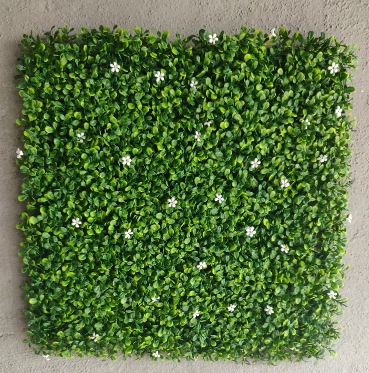 Faux vertical garden panel with UV protection – perfect artificial vertical garden for indoor and outdoor greenwall panels