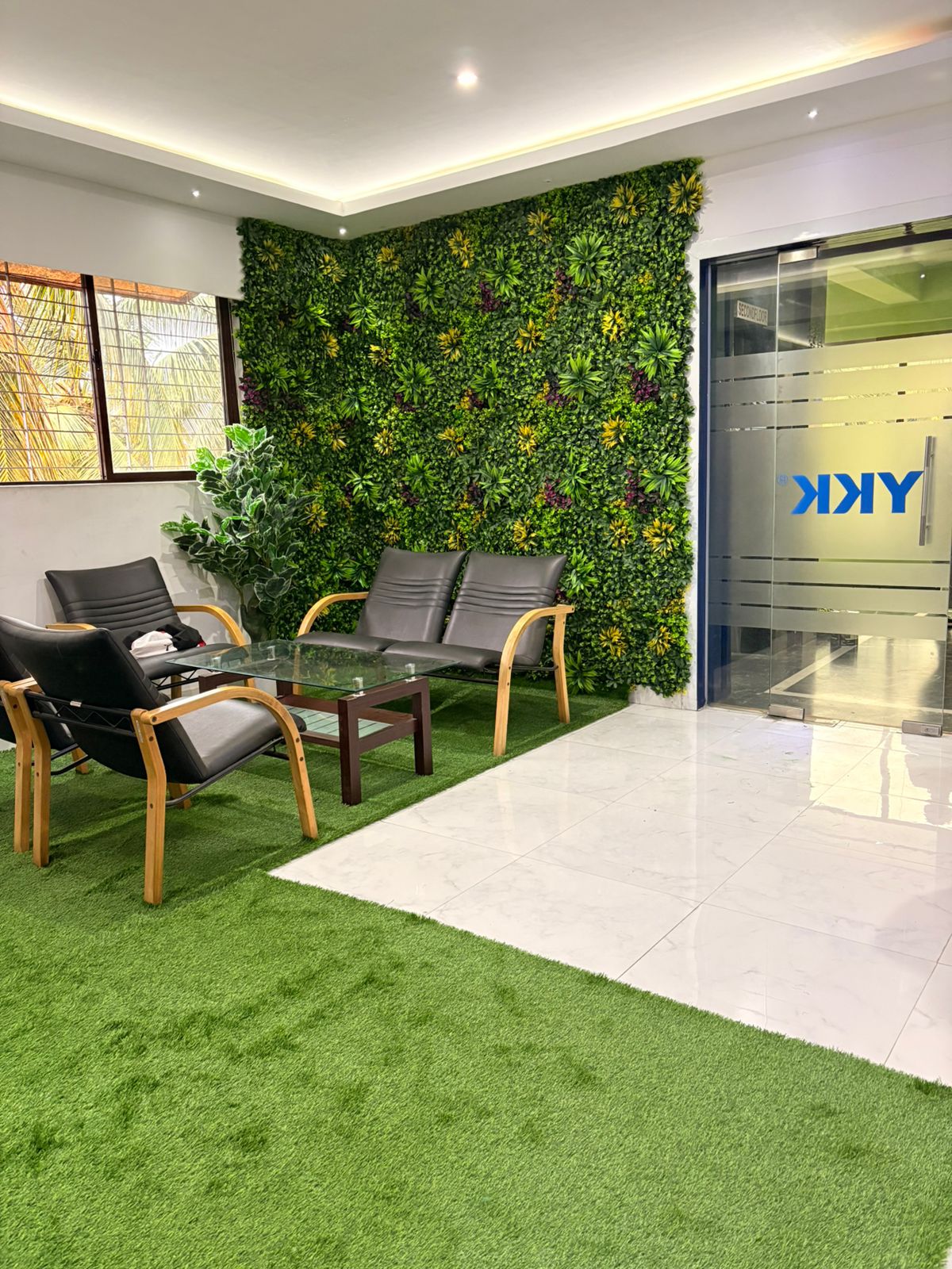 Modular Green Wall Partition