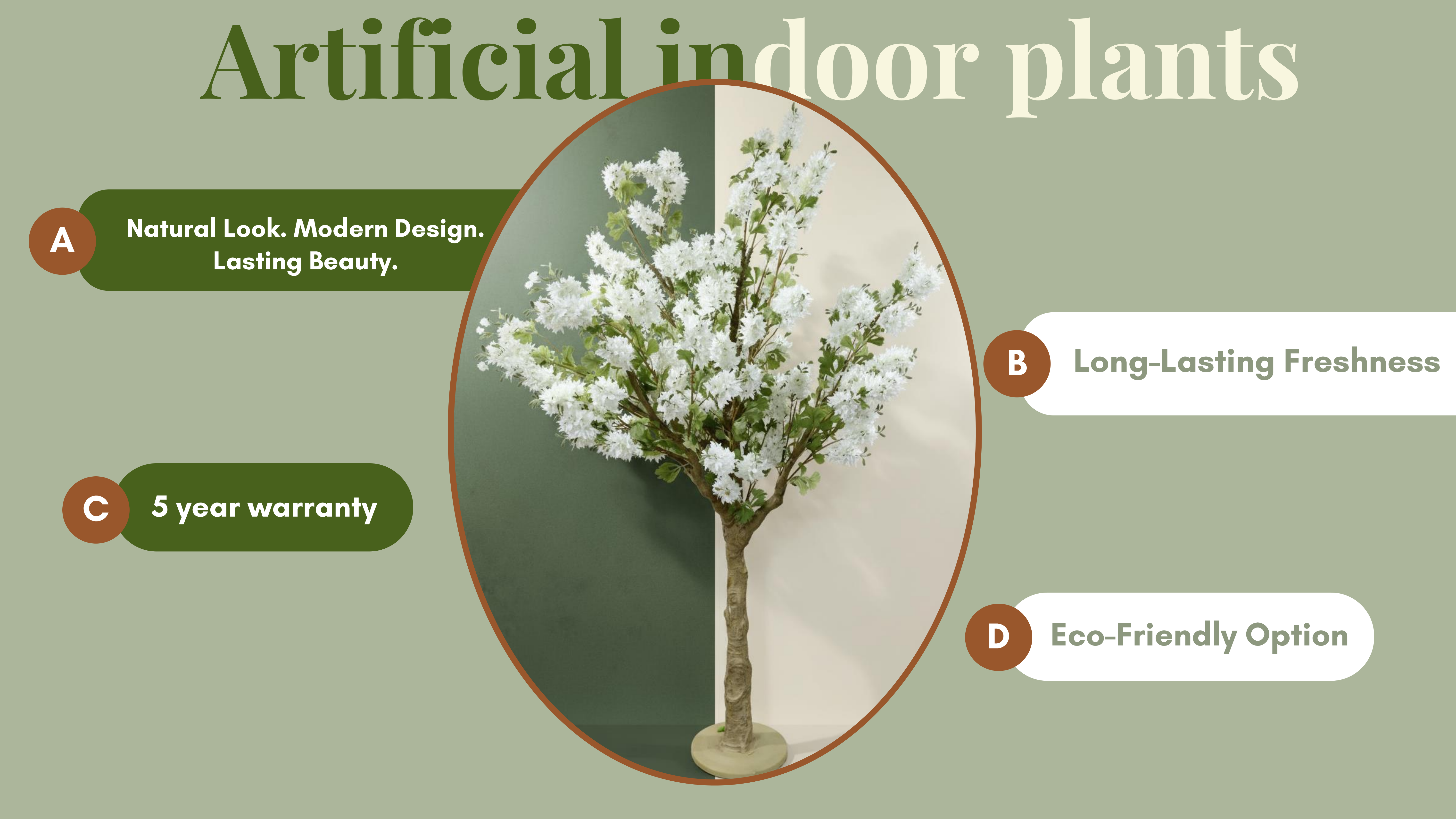 Artificial Plants Banner